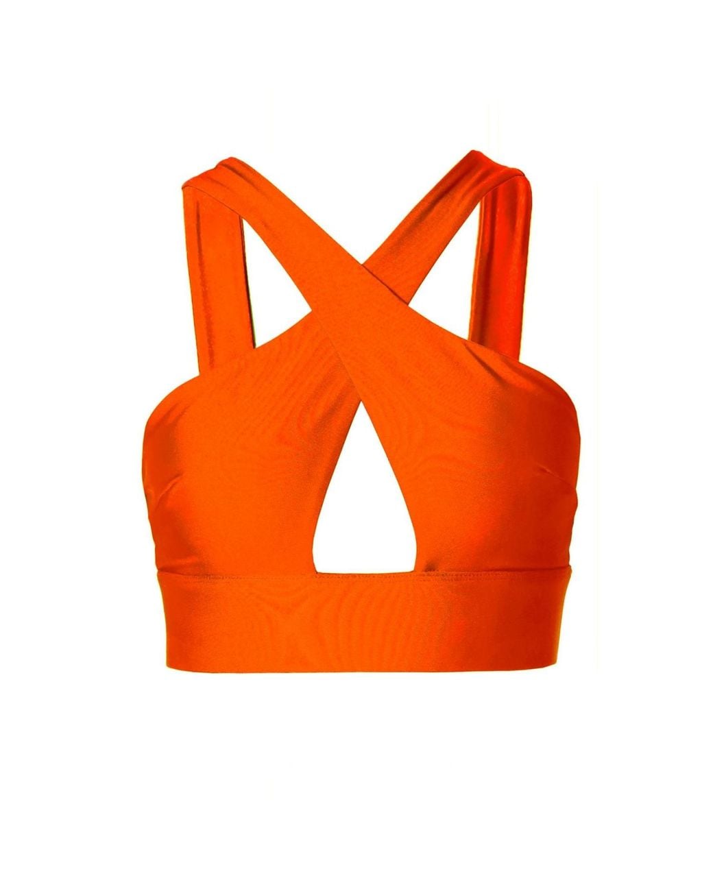 AGGI by HALEWSKI Isla Neon Orange Top