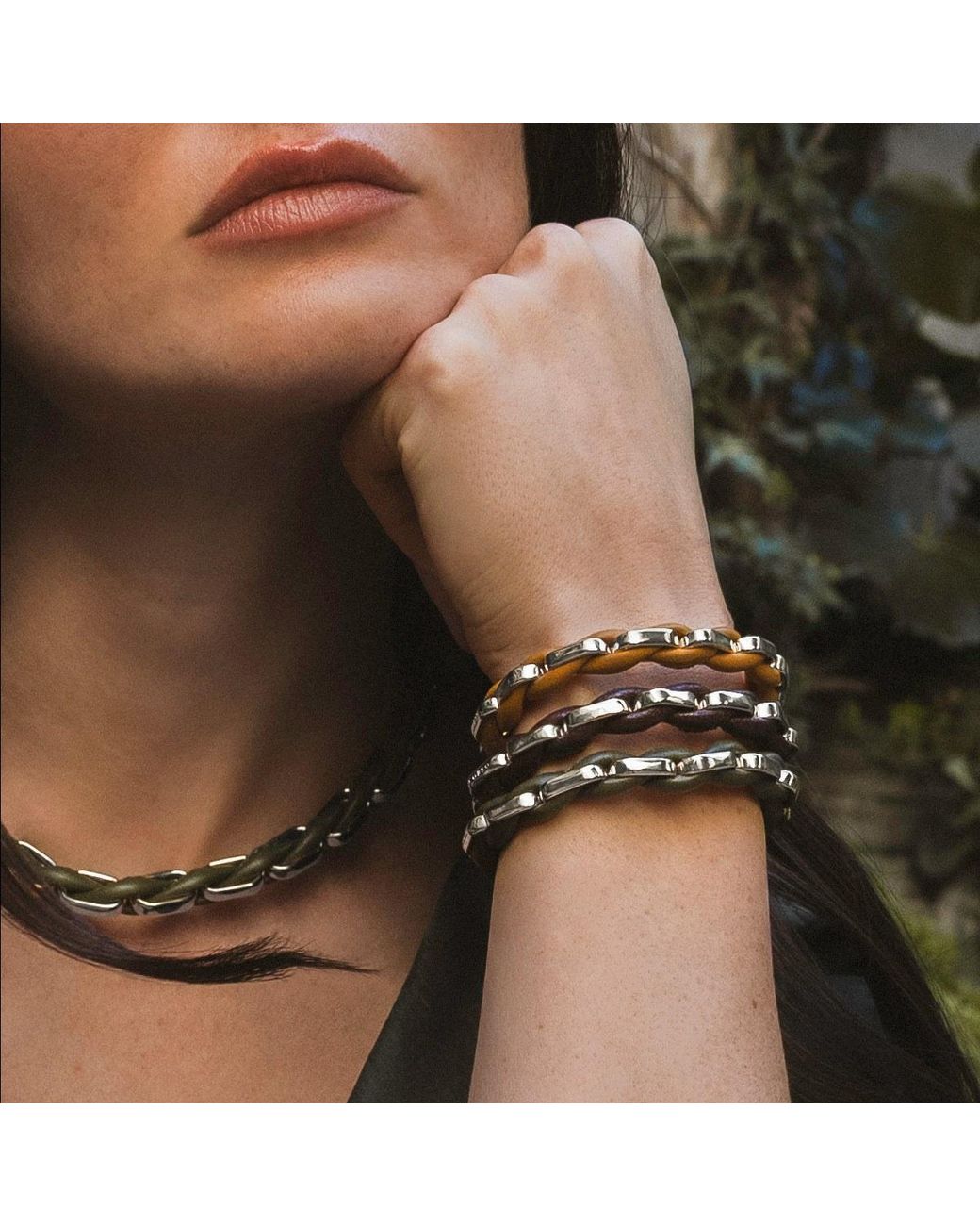 Corso Jewelry Metallic Catena Bracelet