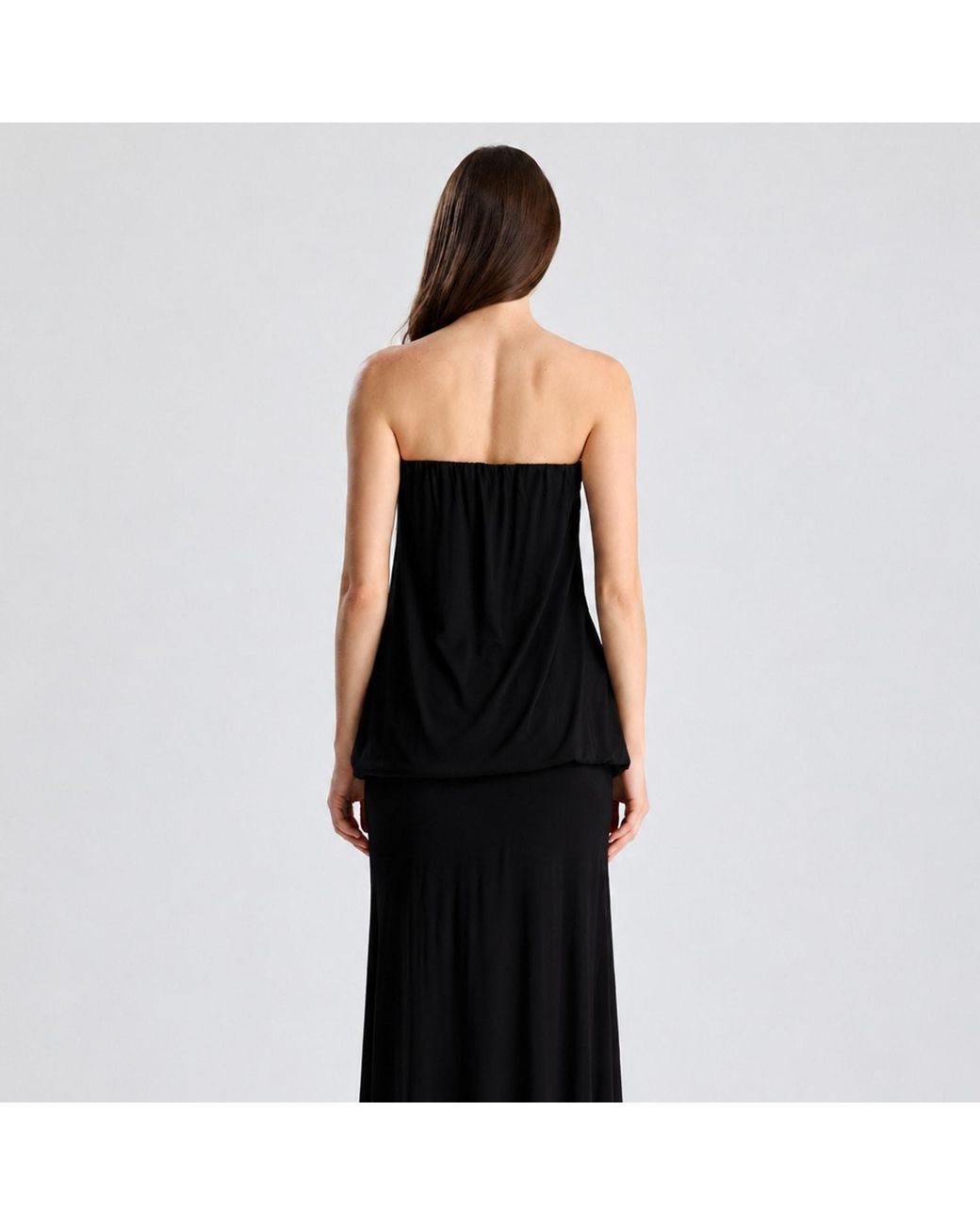 Maison De Gala Black Valerie Noir Maxi Dress