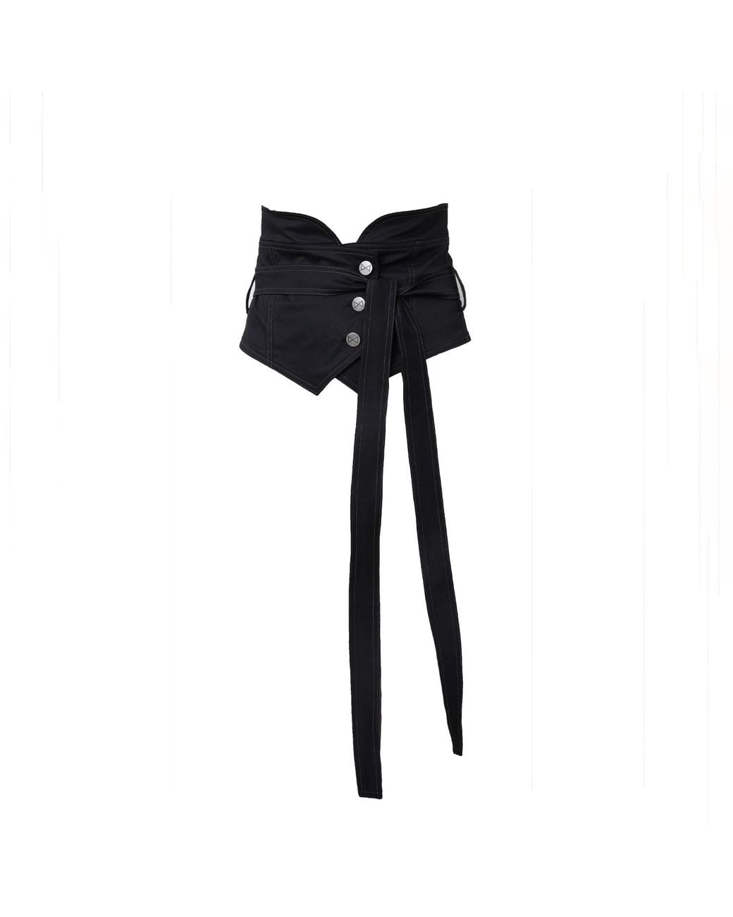 Metamorph Black Obi Belt