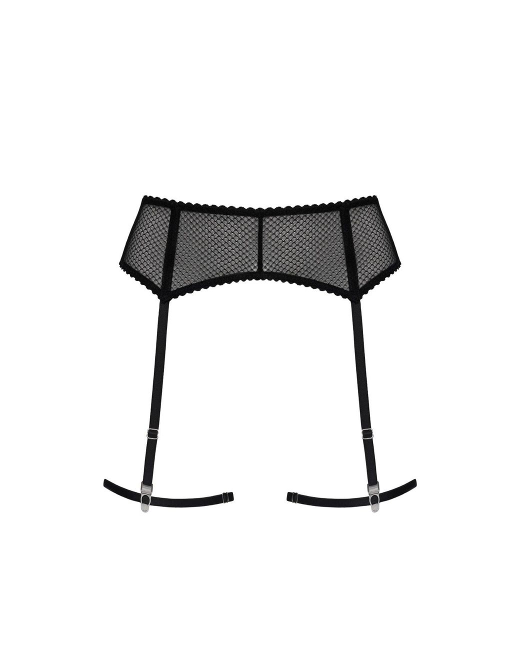 Daily Underwear Black Garter Belt Noir