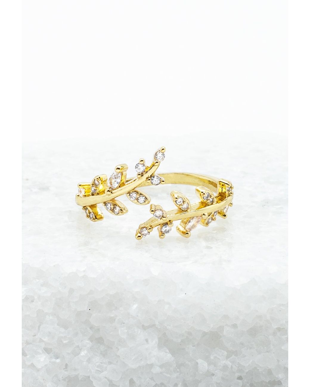Starfish Project Metallic Willow Branch Ring