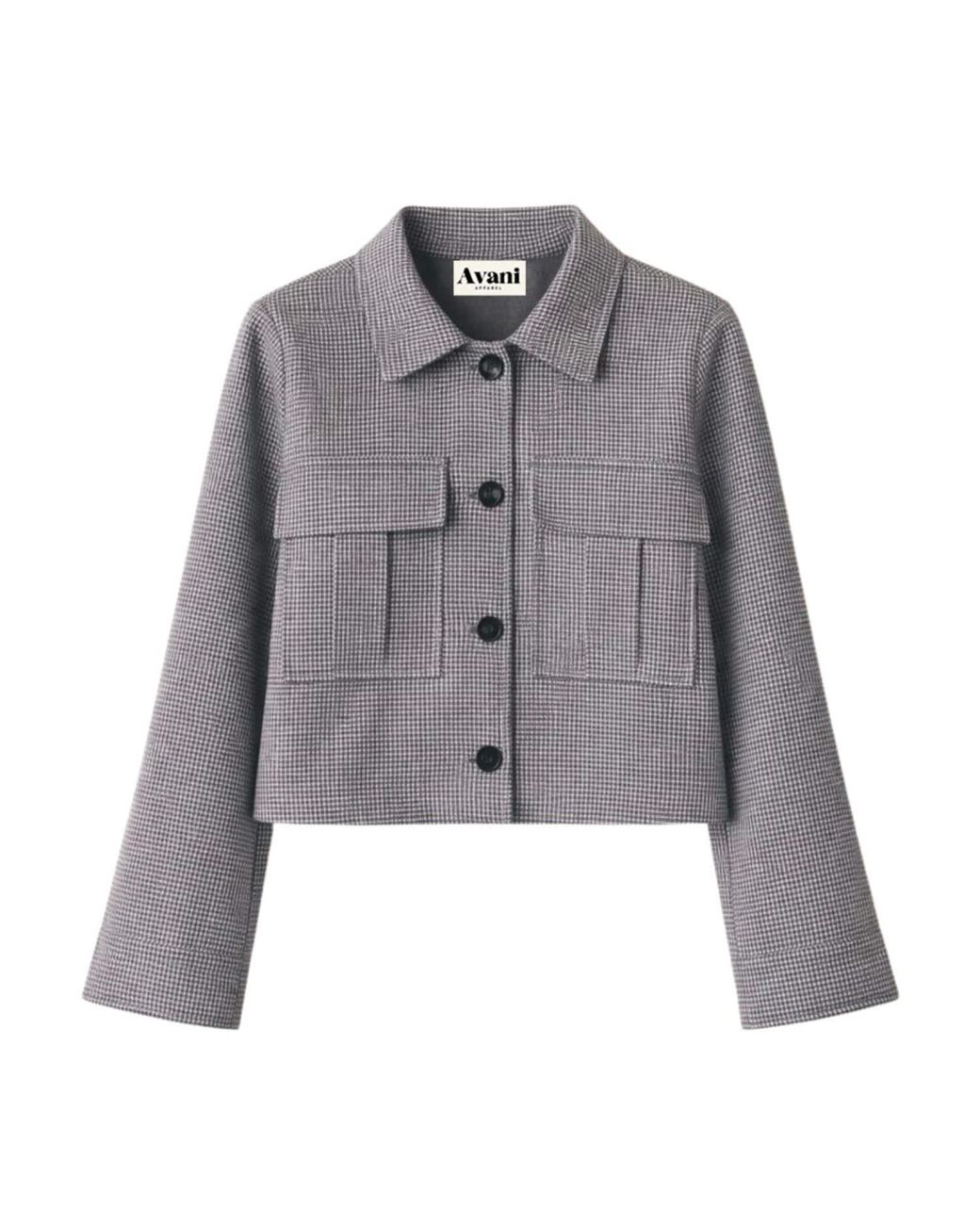 AVANI Apparel Gray Dahlia Jacket