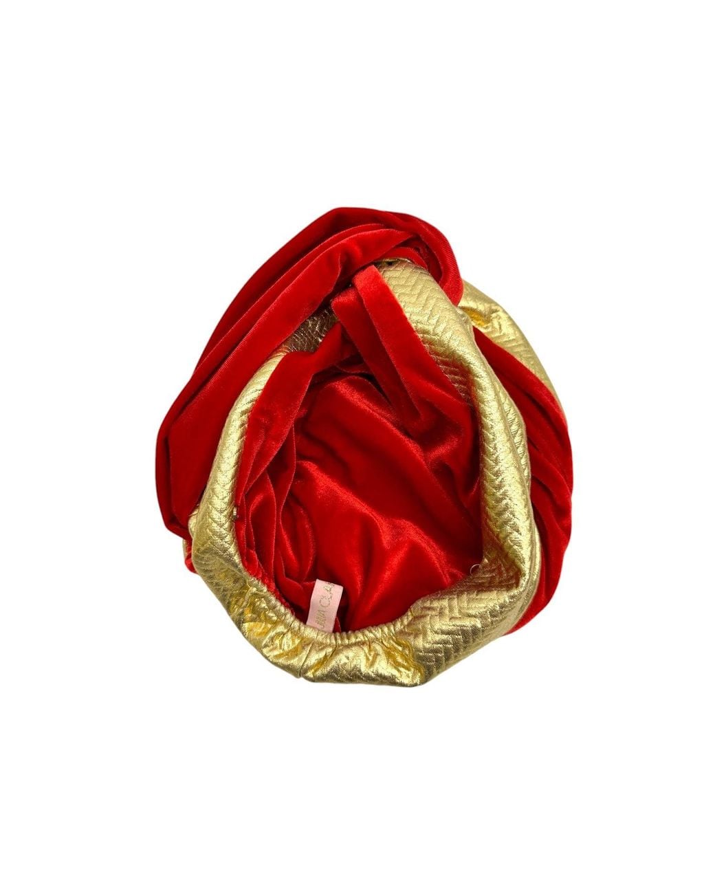 Julia Clancey Red Classic Zia Ruby Reversible Turban