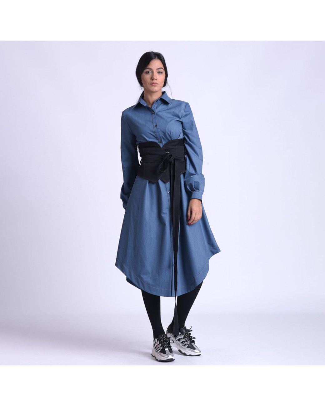 Metamorph Black Obi Belt