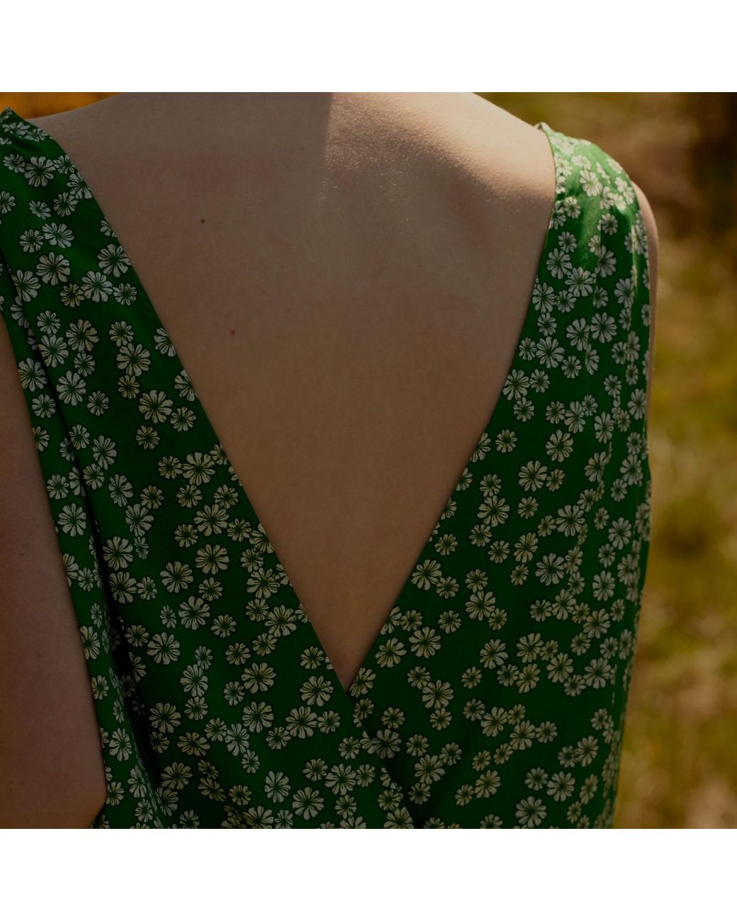 GROBUND Green The Vilma Dress