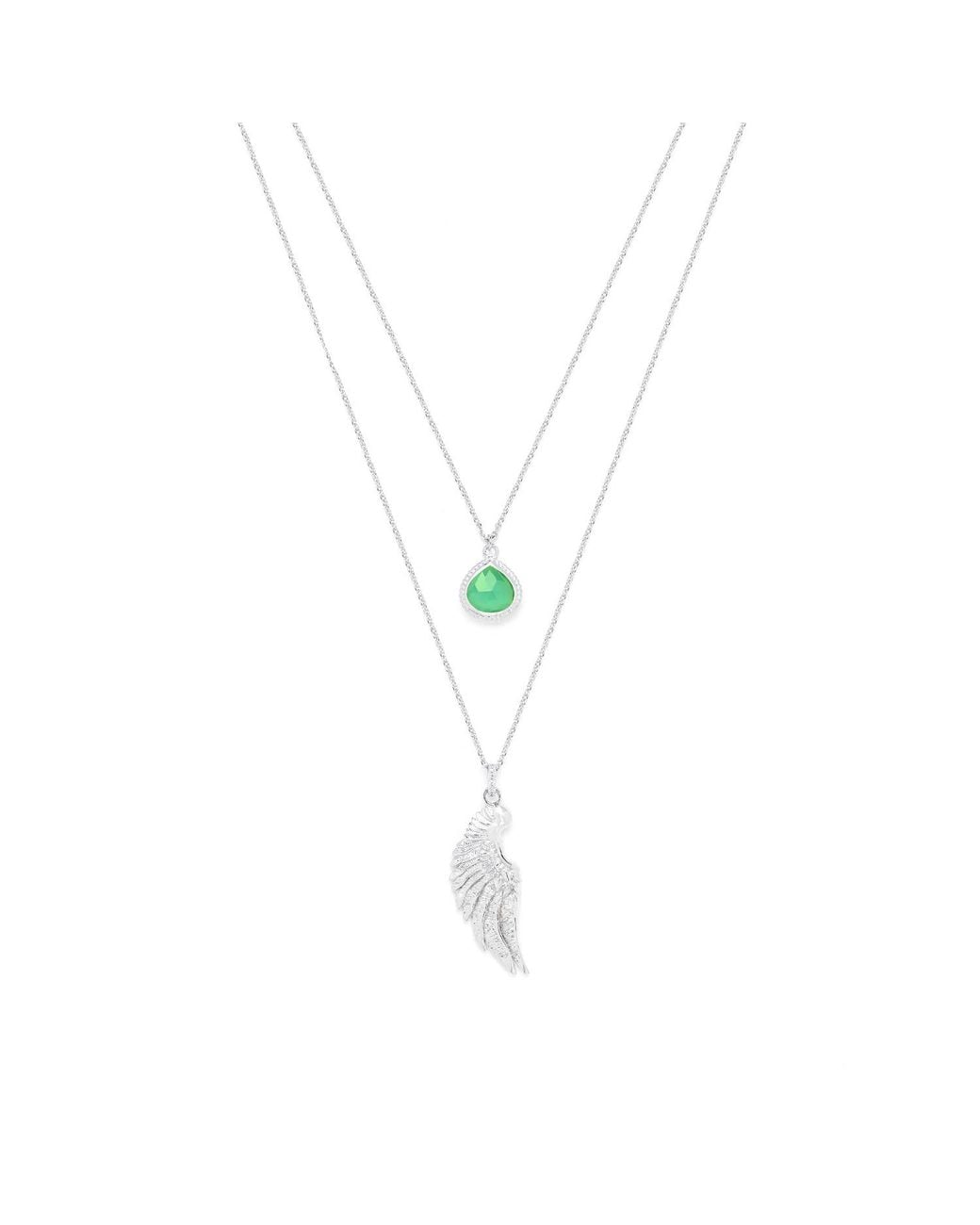 Seven Saints Metallic Archangel Raphael Angel Of Healing Necklace