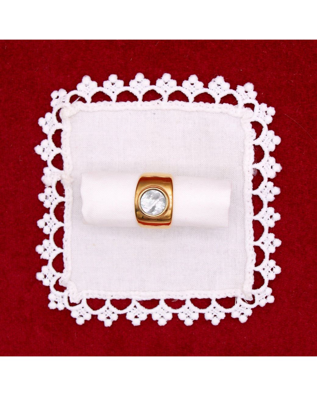 Iris London Metallic Etta Ring