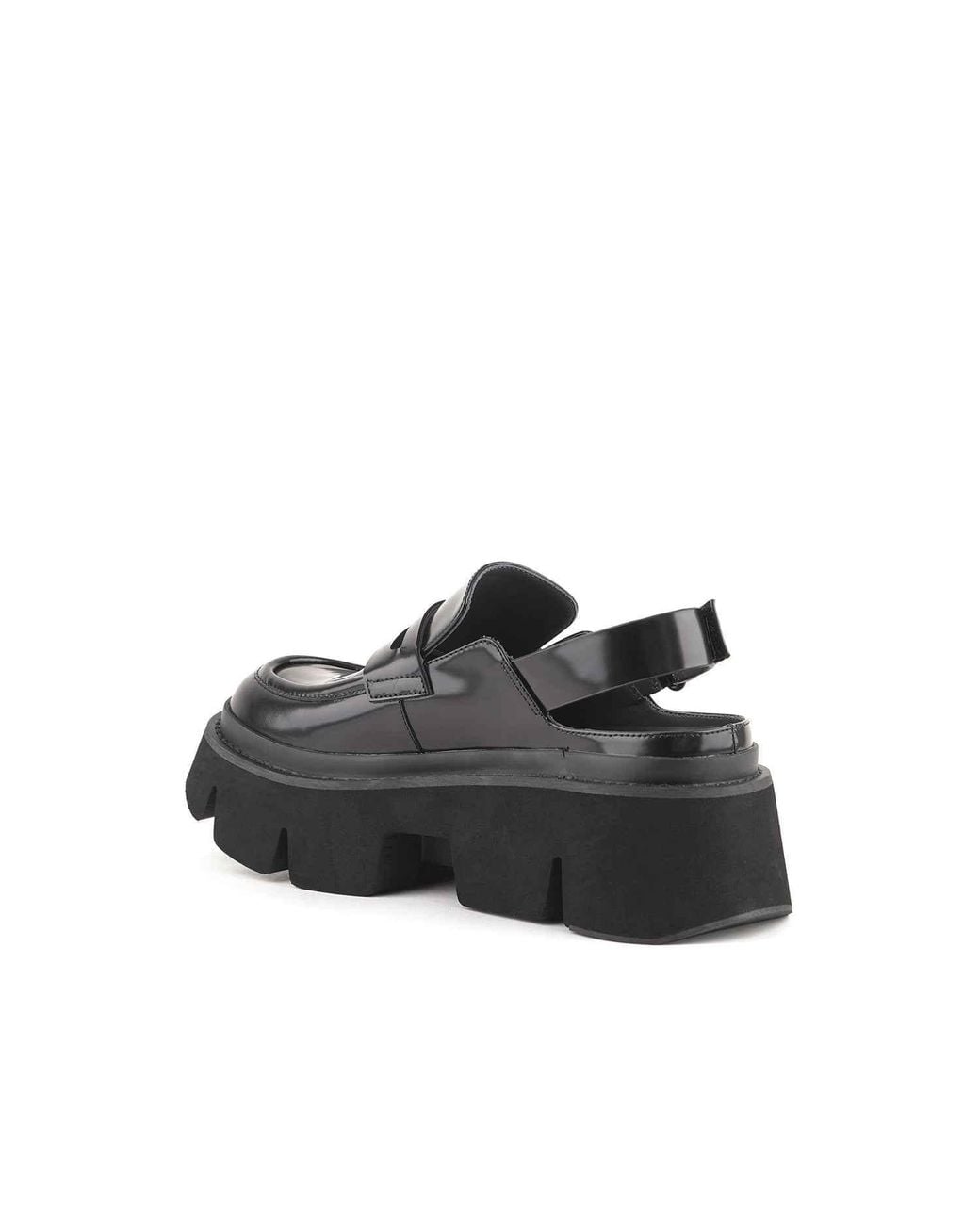 United Nude Black Stomper Loafer