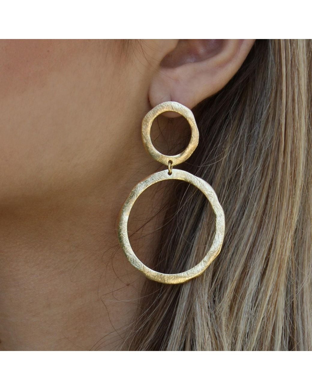 Marcia Moran Metallic Davina Earrings