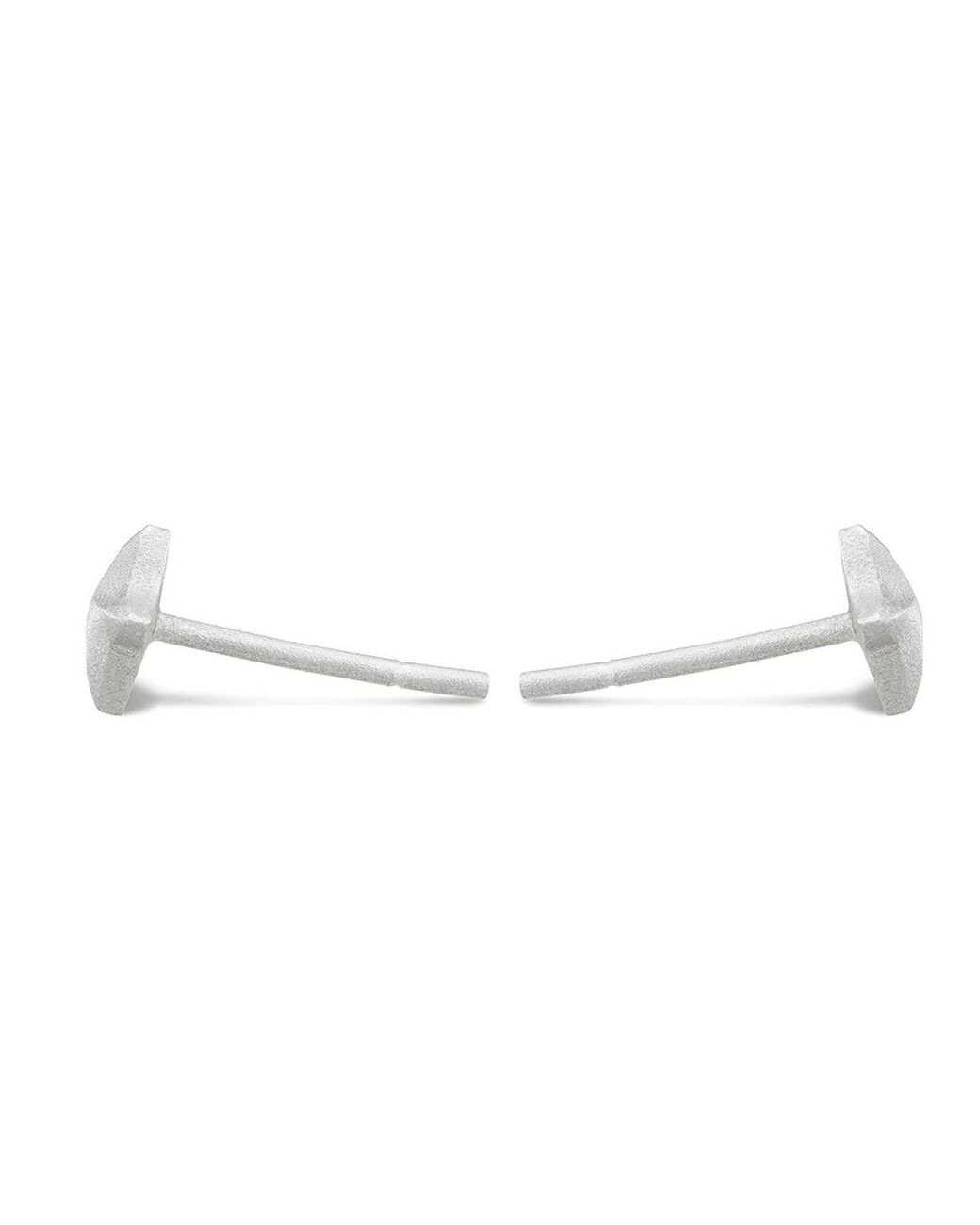 7879 White 925 Mini Star Stud Earrings