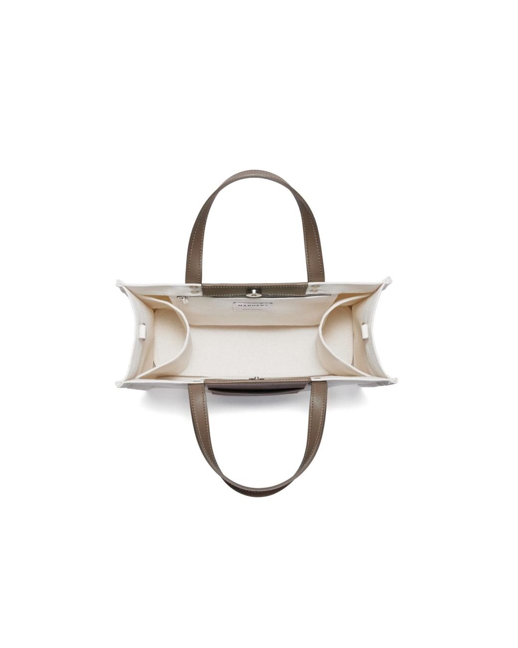 MARHEN.J Brown Neutrals Canvas Shoulder Bag Kai