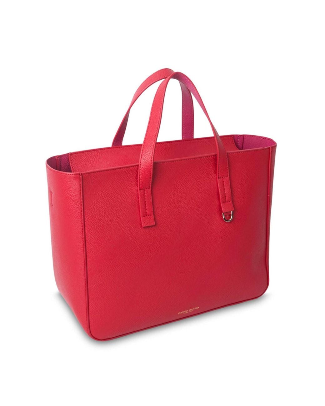 CAMPO MARZIO Roma 1933 Red Ashley Handbag Cherry