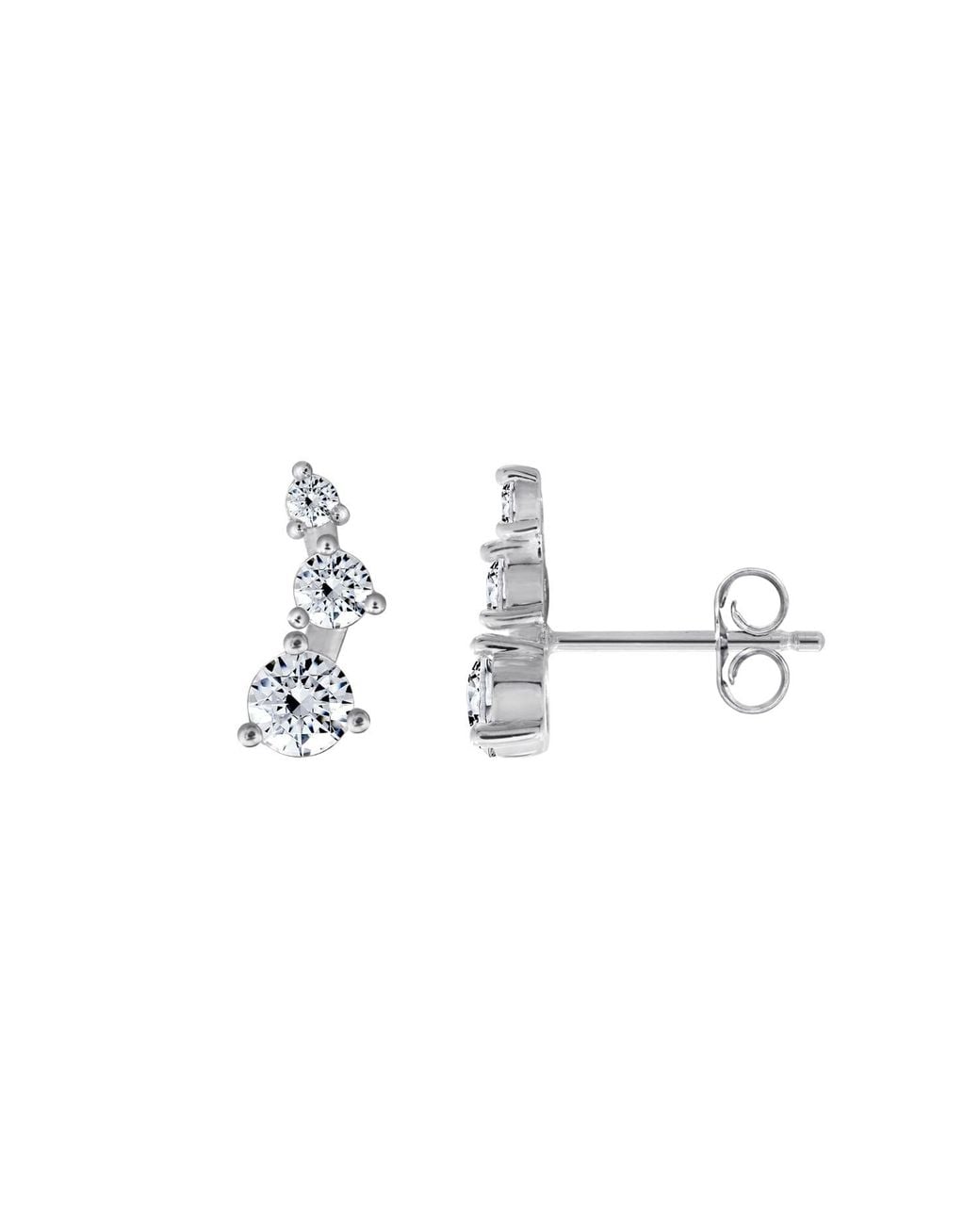 Diamonbliss Metallic Tiny Stud Earrings, Star Map