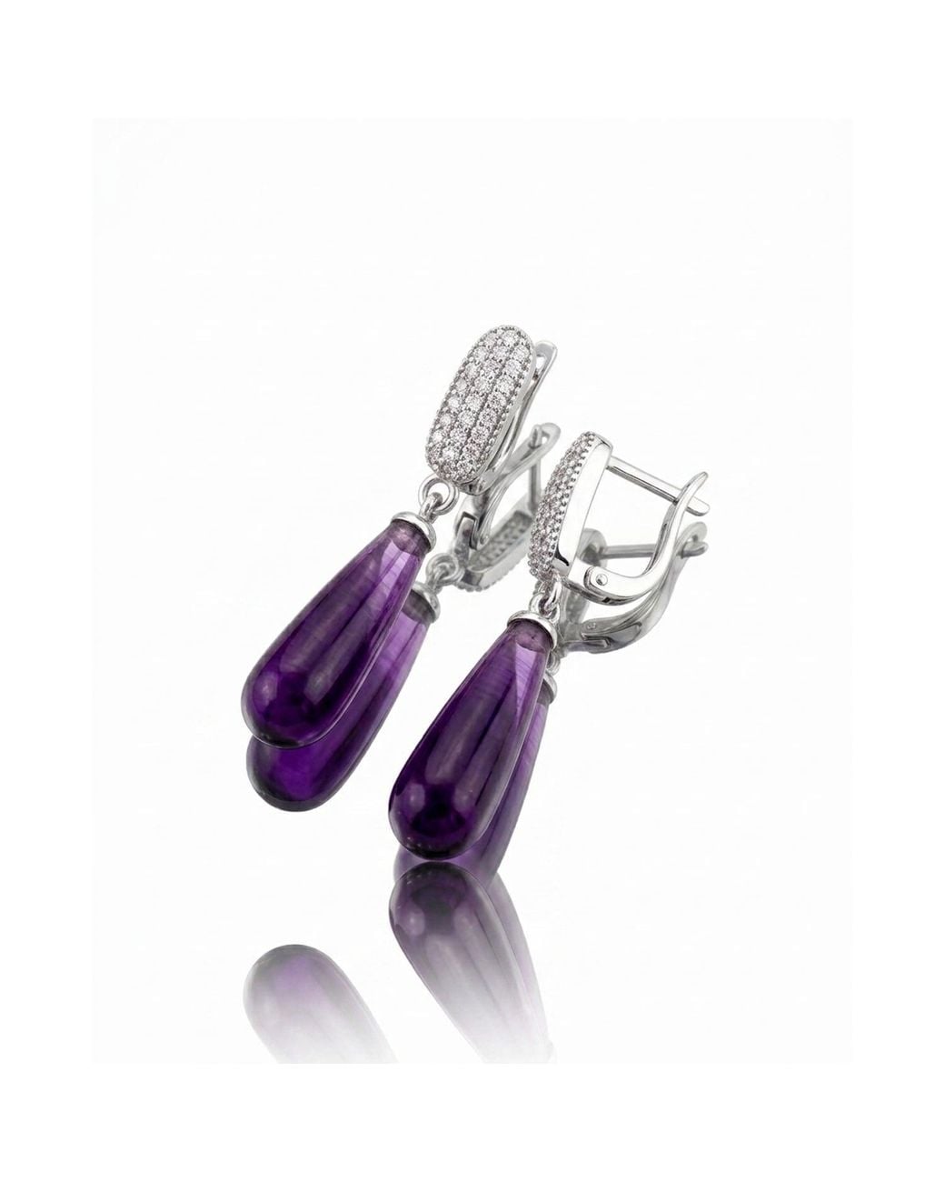 Najiba Purple Cascade Silent Amethyst