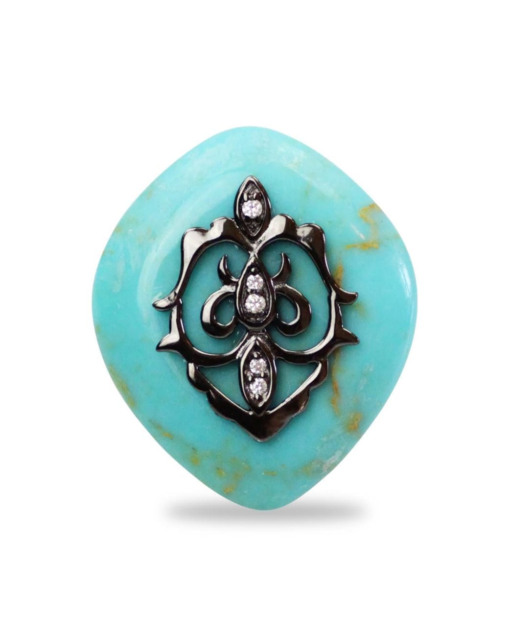 Bellus Domina Blue Adjustable Festino Ring