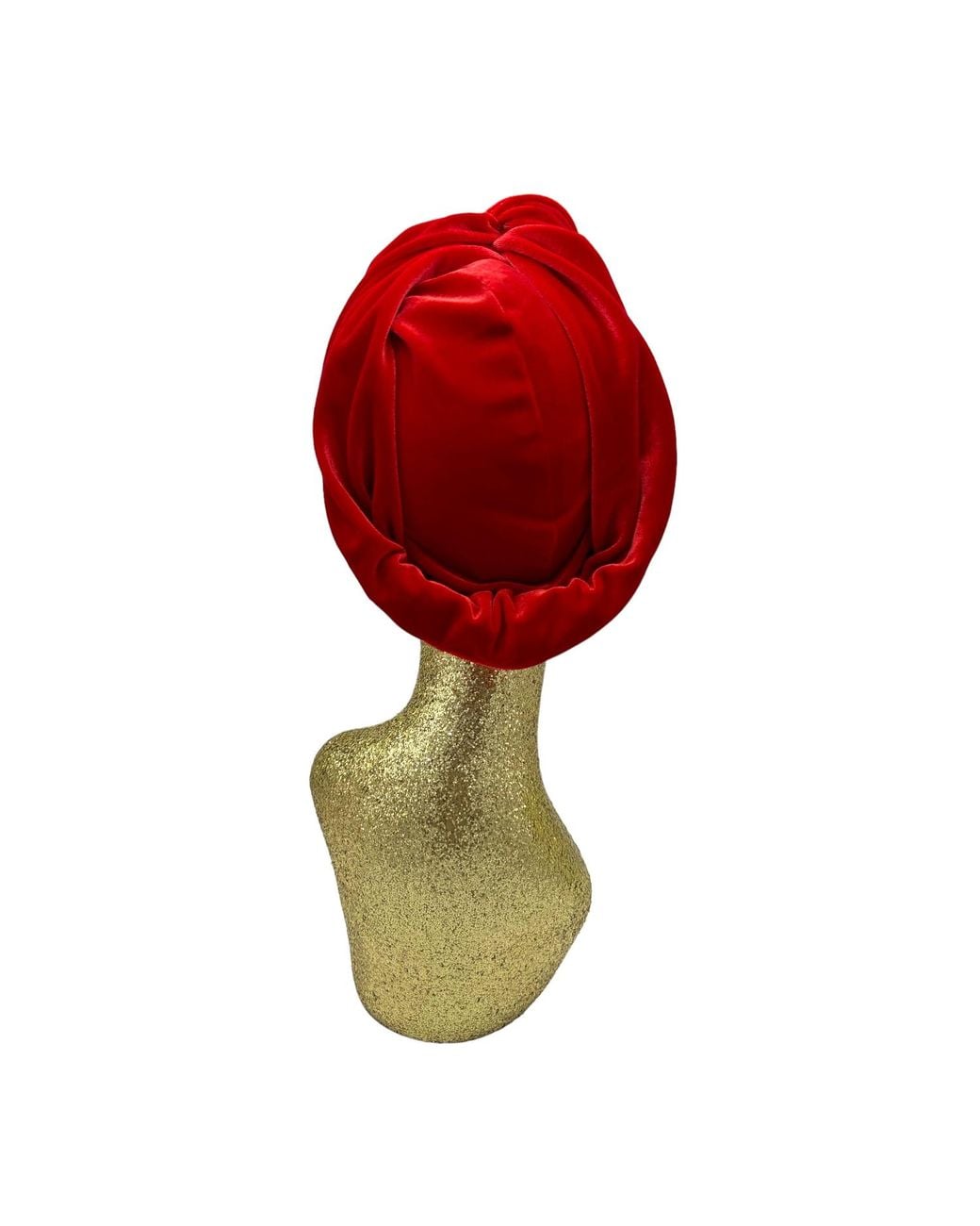 Julia Clancey Red Classic Madam Ruby Turban