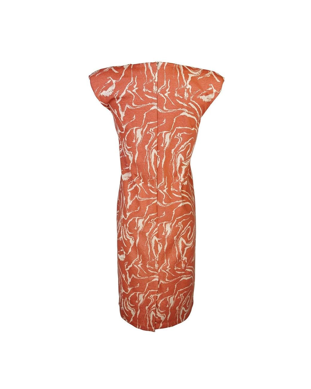 Jennafer Grace Orange Neutrals Sabrina Shift