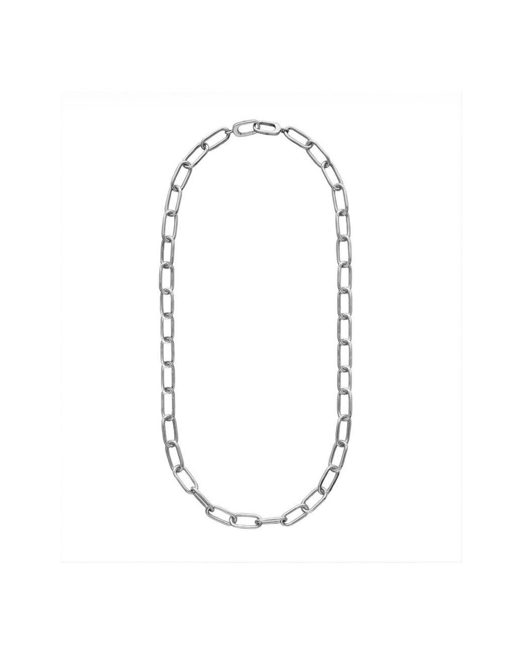 Onia Metallic Bold Clip Long Chain Waist Chain