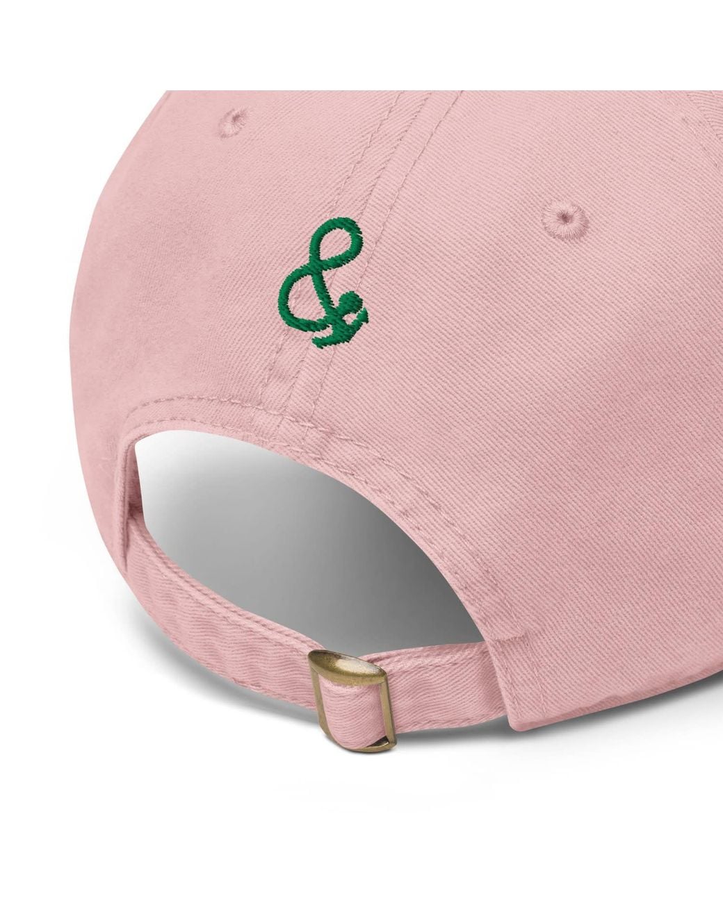 Anchor and Crew Pink Rose Sriracha Slogan Cotton Embroidered Cap