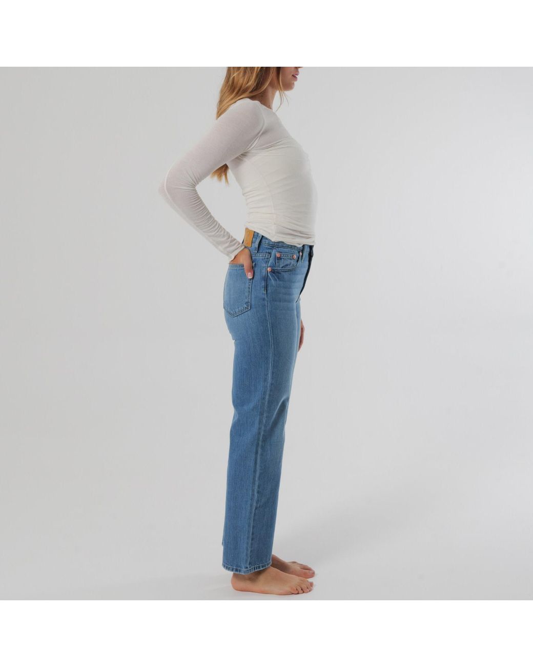 Her & Glory Blue Adele Straight Leg
