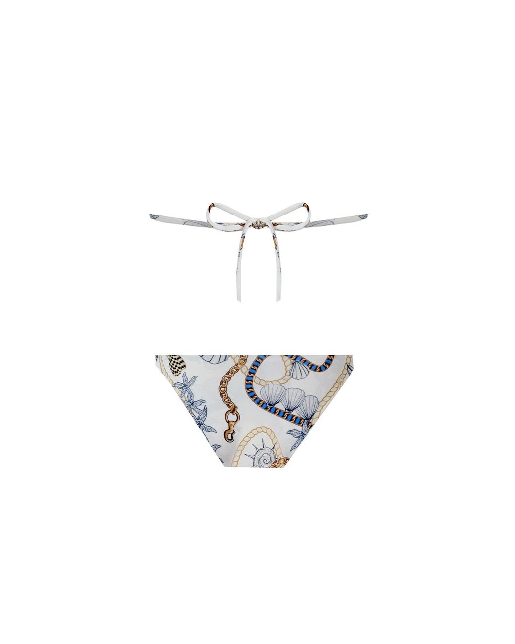 Nur Karaata White Sun Tropezienne Bikini Set