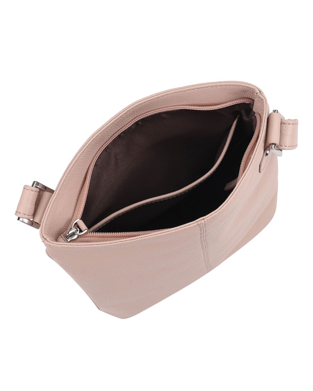 Lloyd Baker Pink Manali Leather Crossbody Bag