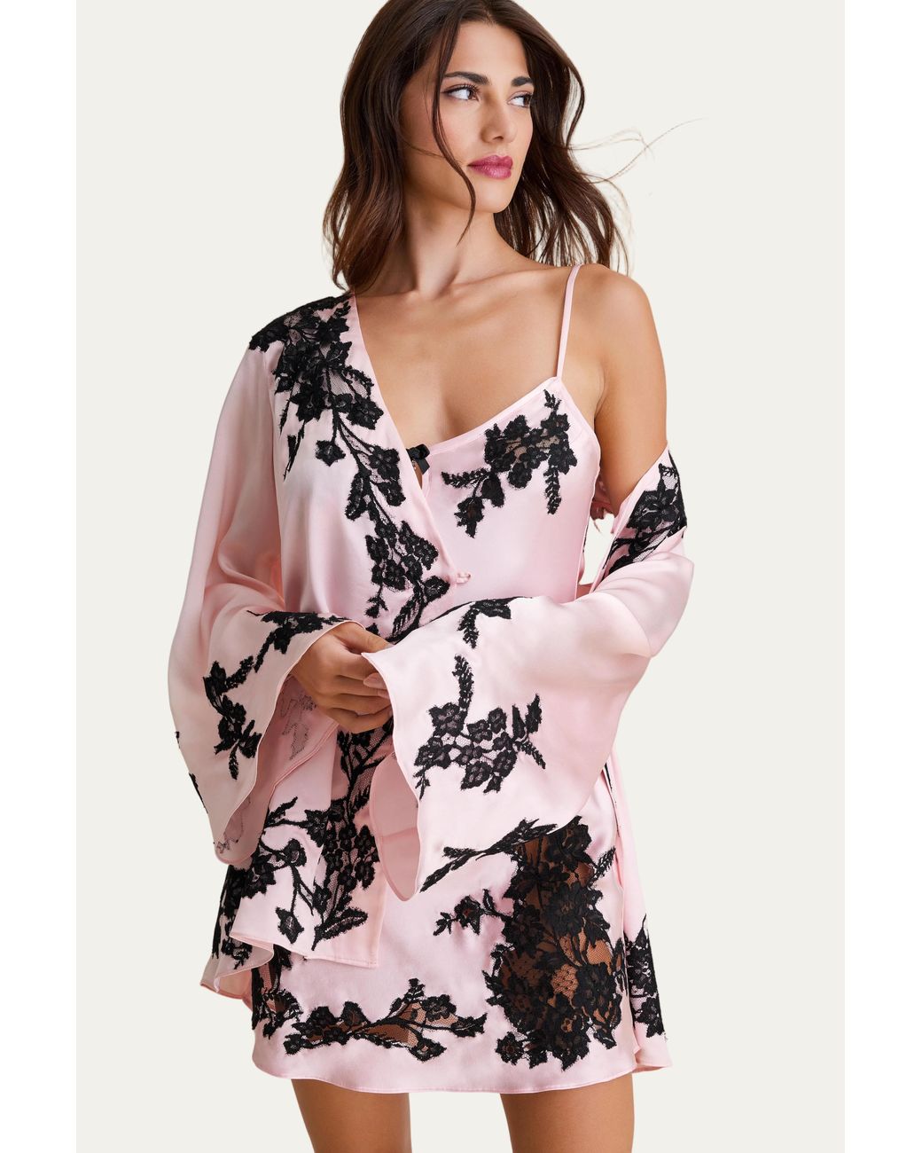 Scarlett Gasque Pink Susie Robe
