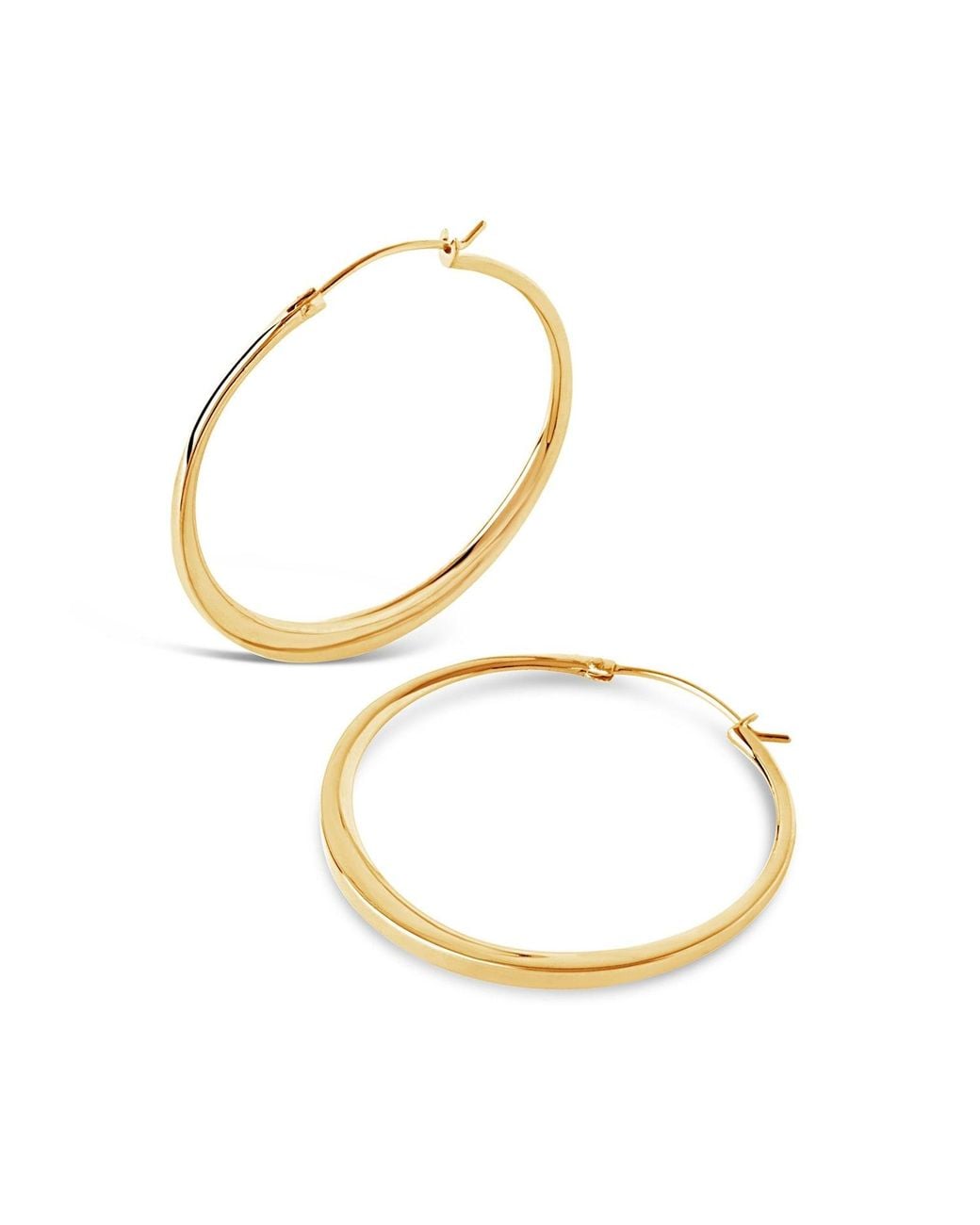 Dinny Hall Metallic Signature Medium Tapering Click Hoops