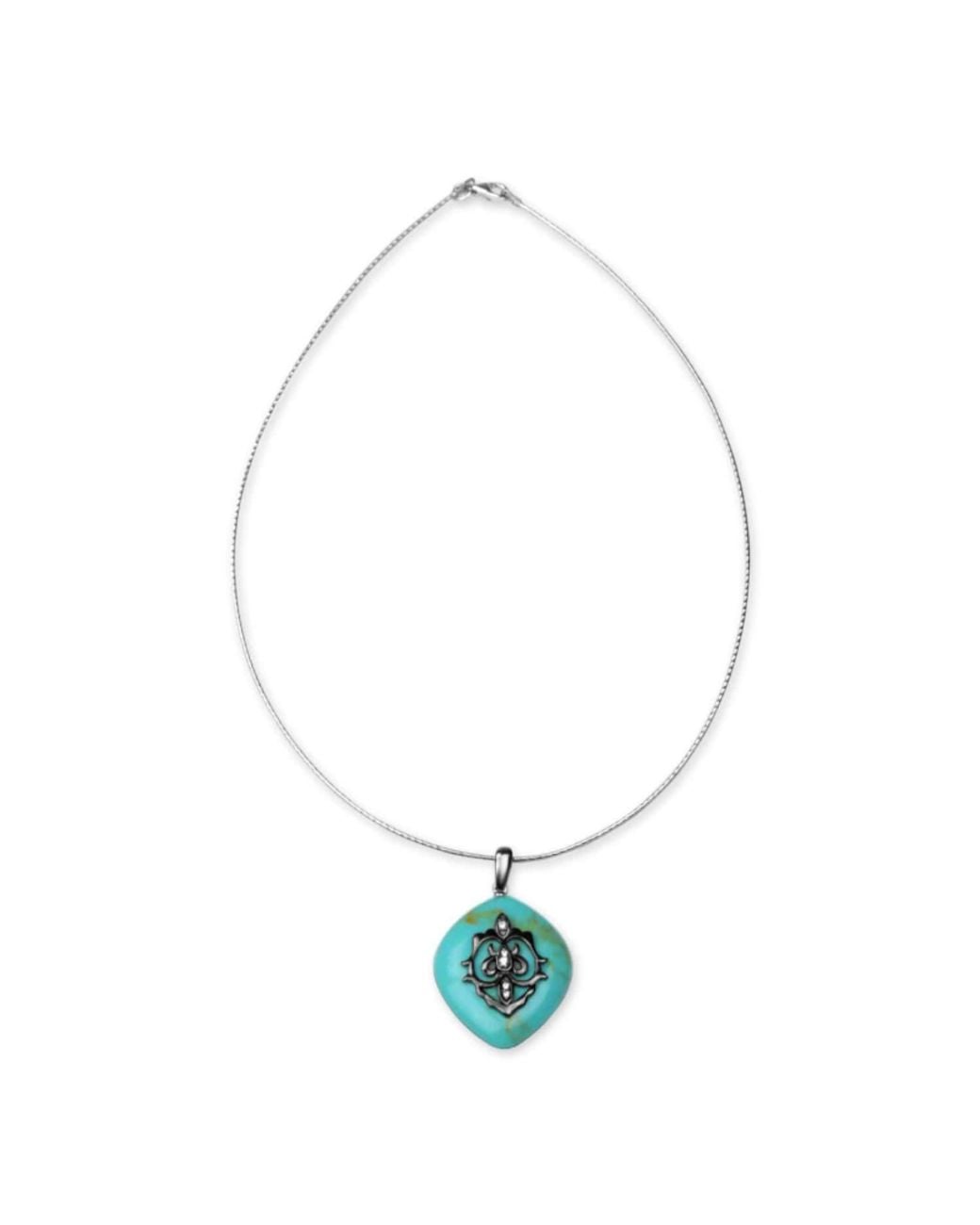 Bellus Domina Metallic Sterling Necklace