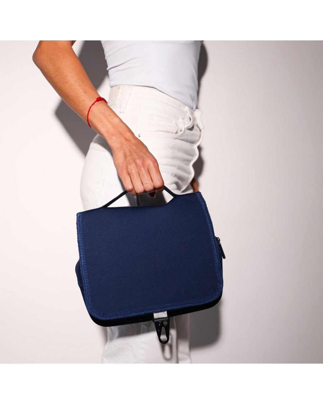 Pop Ups Brand Blue Toiletry Bag Deep