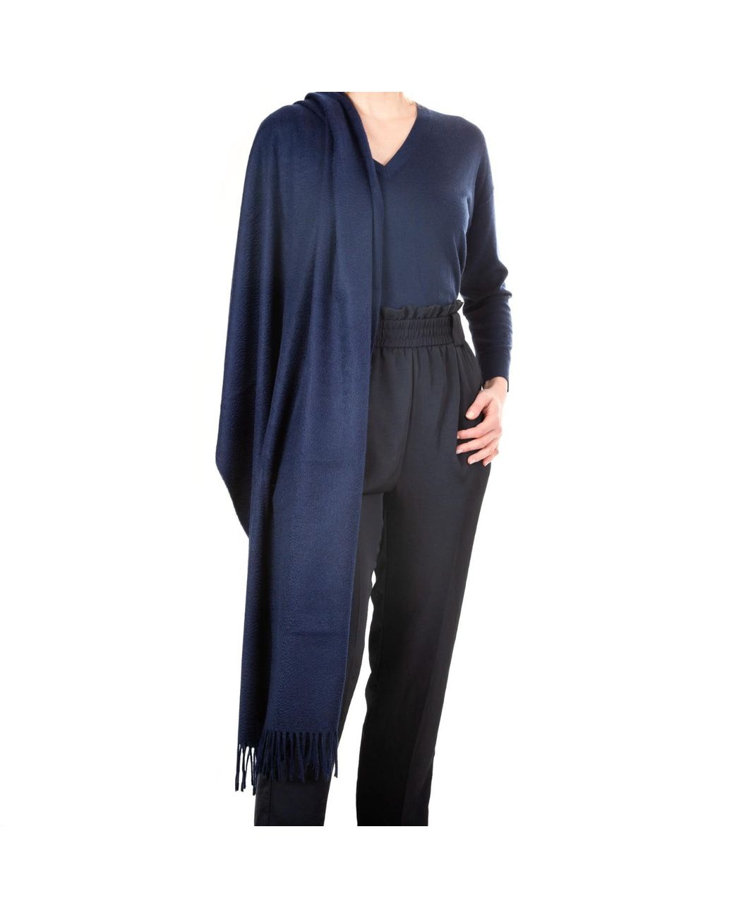 Kinalba Blue Callan Cashmere Stole