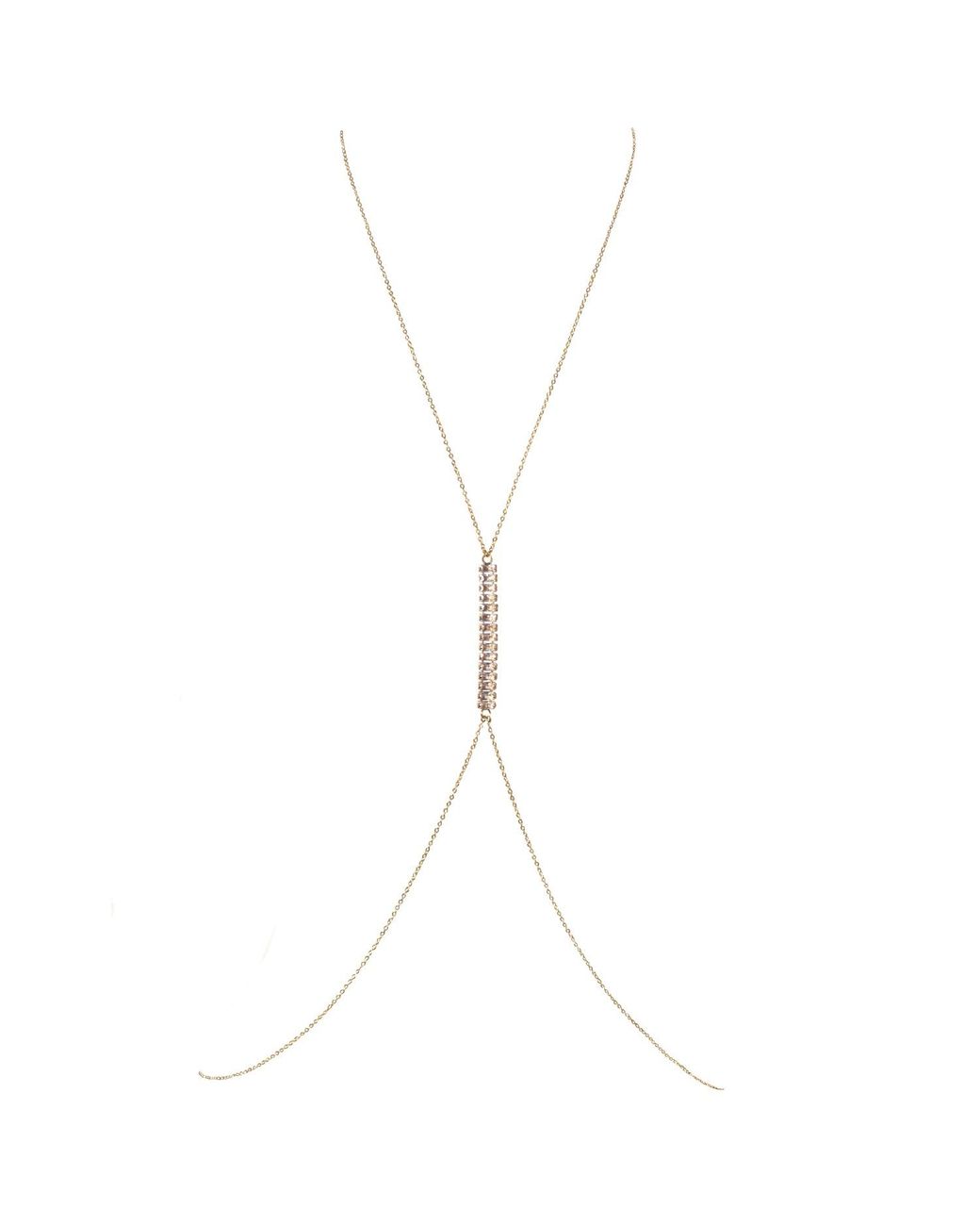 Studio Baloge Metallic Axis Body Chain