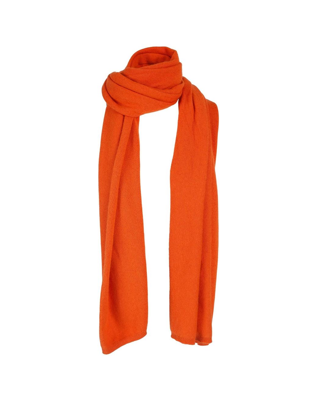 tirillm Orange Alfie Large Cashmere Scarf