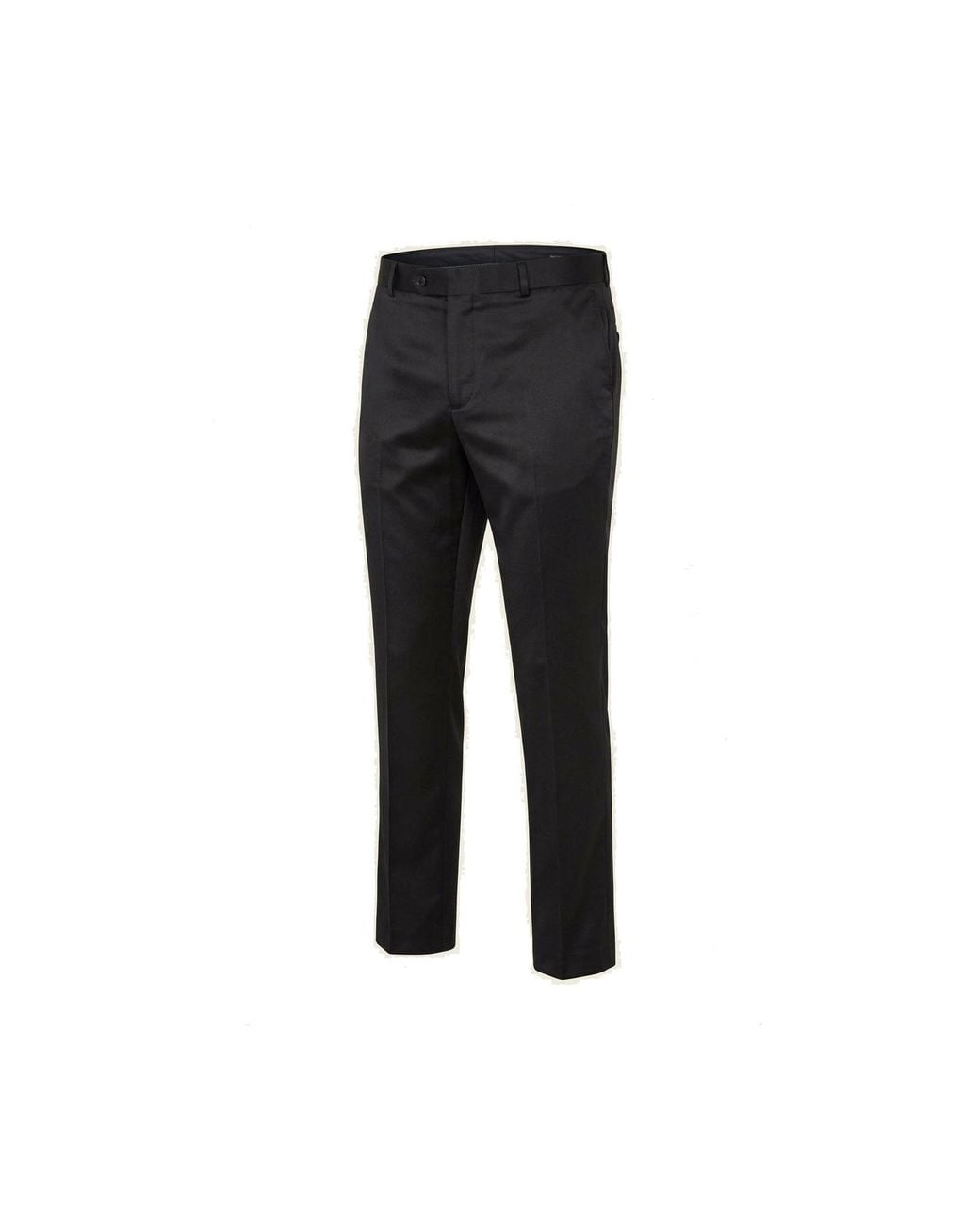 Ron Tomson Black Classic Tuxedo Pants for men