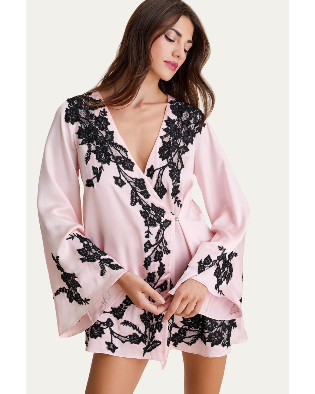 Scarlett Gasque Pink Susie Robe