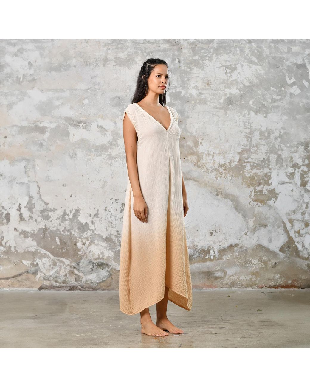 Zhenabia Natural Neutrals Grace Jumpsuit