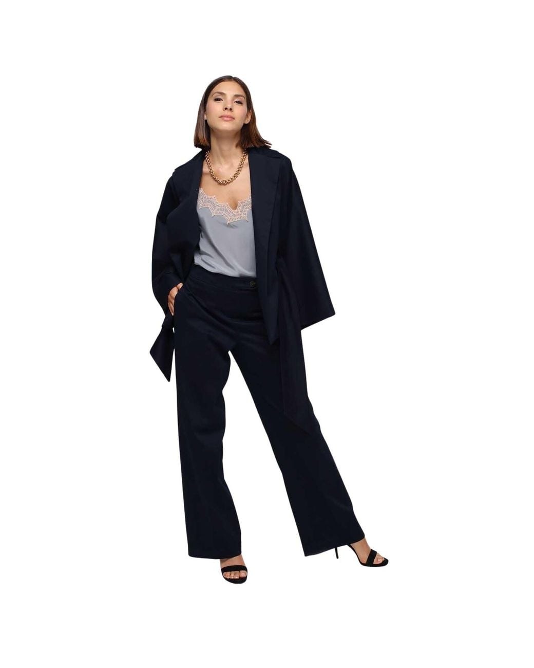 Humans & Land Blue Kimono Jacket