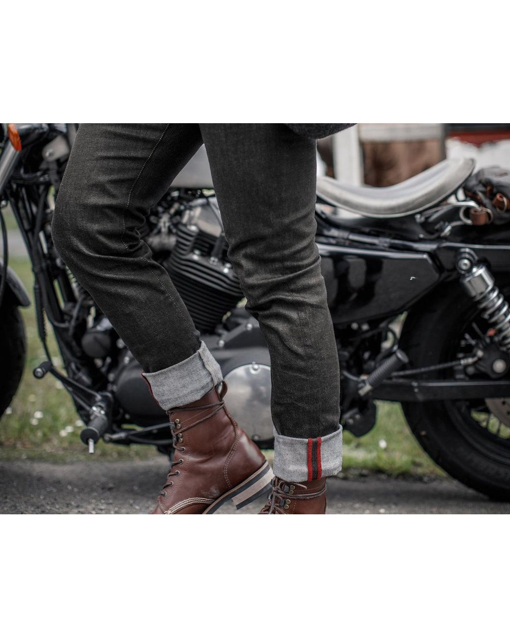 &SONS Trading Co Gray Brandon Jeans Charcoal for men