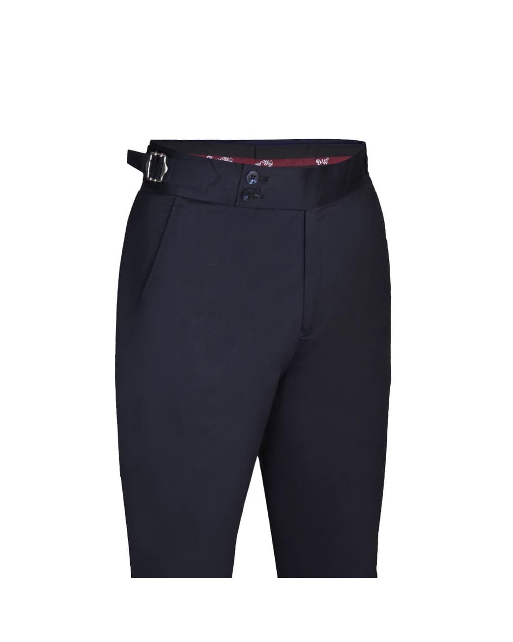 DAVID WEJ Blue Paco Gurkha Chinos Trouser for men
