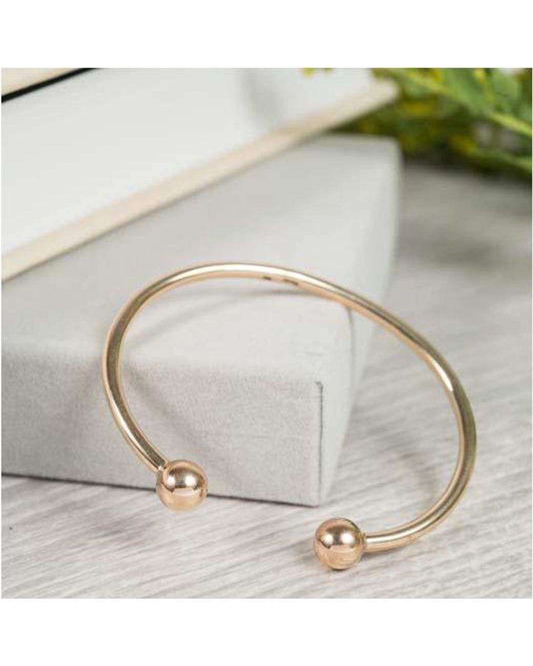 Auree Jewellery Metallic Curzon Vermeil Torque Bangle