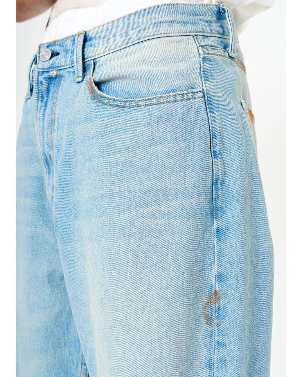 NOEND Blue Noend Slouch Loose Jeans for men
