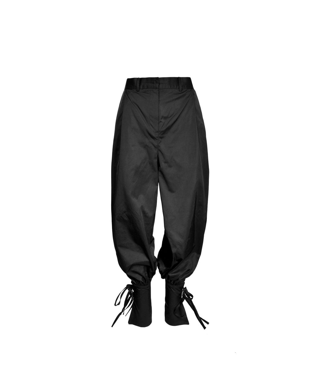 Ioana Ciolacu Black Balloon Trousers