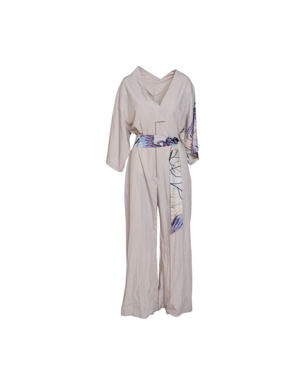 ARTISTA Gray Neutrals Charm Jumpsuit