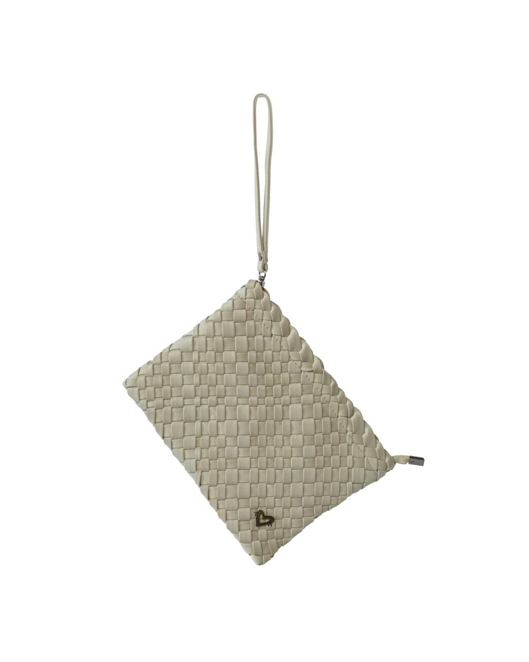 Prenelove Metallic Neutrals London Large Woven Totes