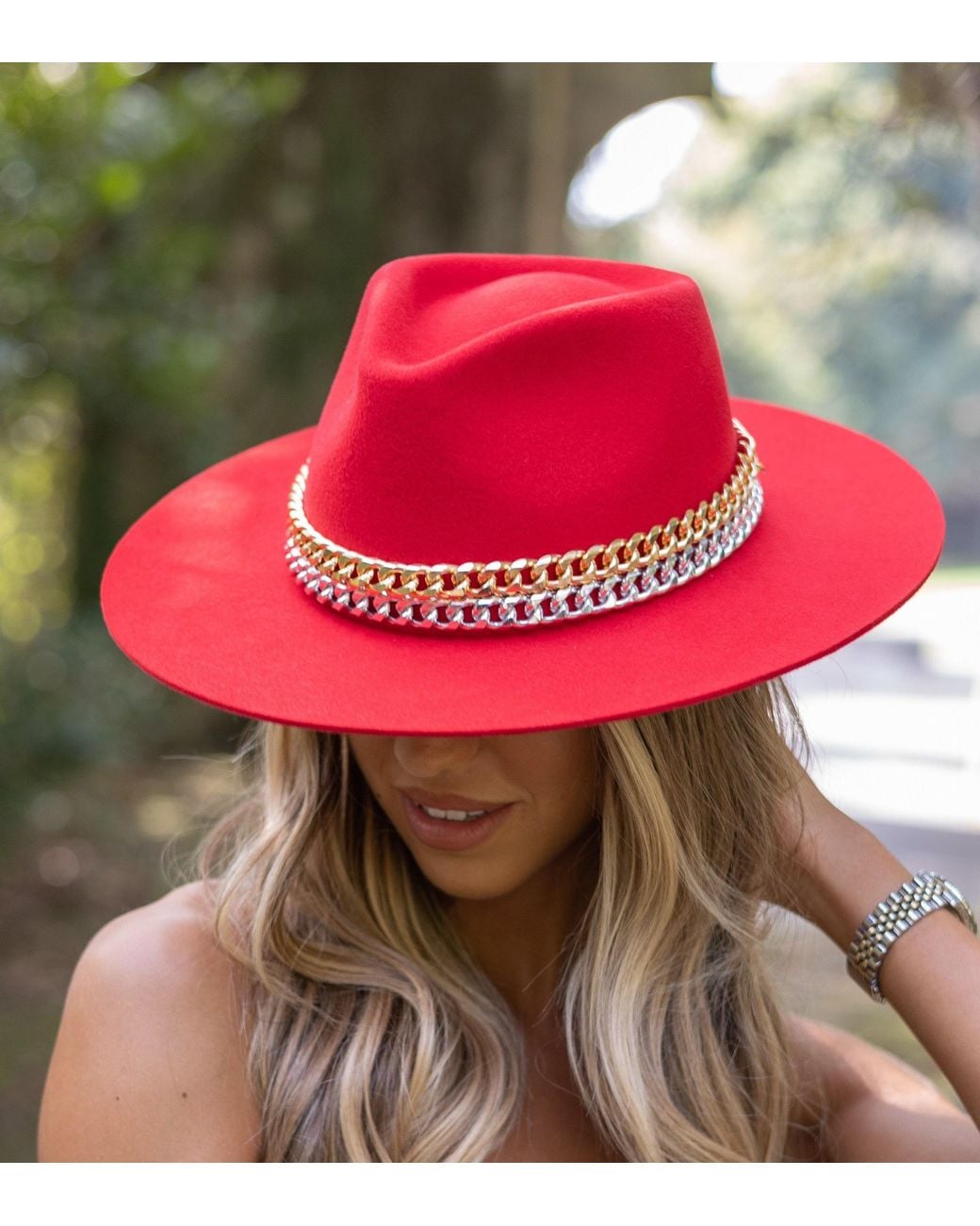 Le Trap Red Salamanca Hat