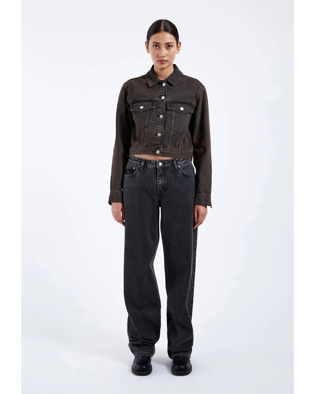 Dr. Denim Black Becky Jacket