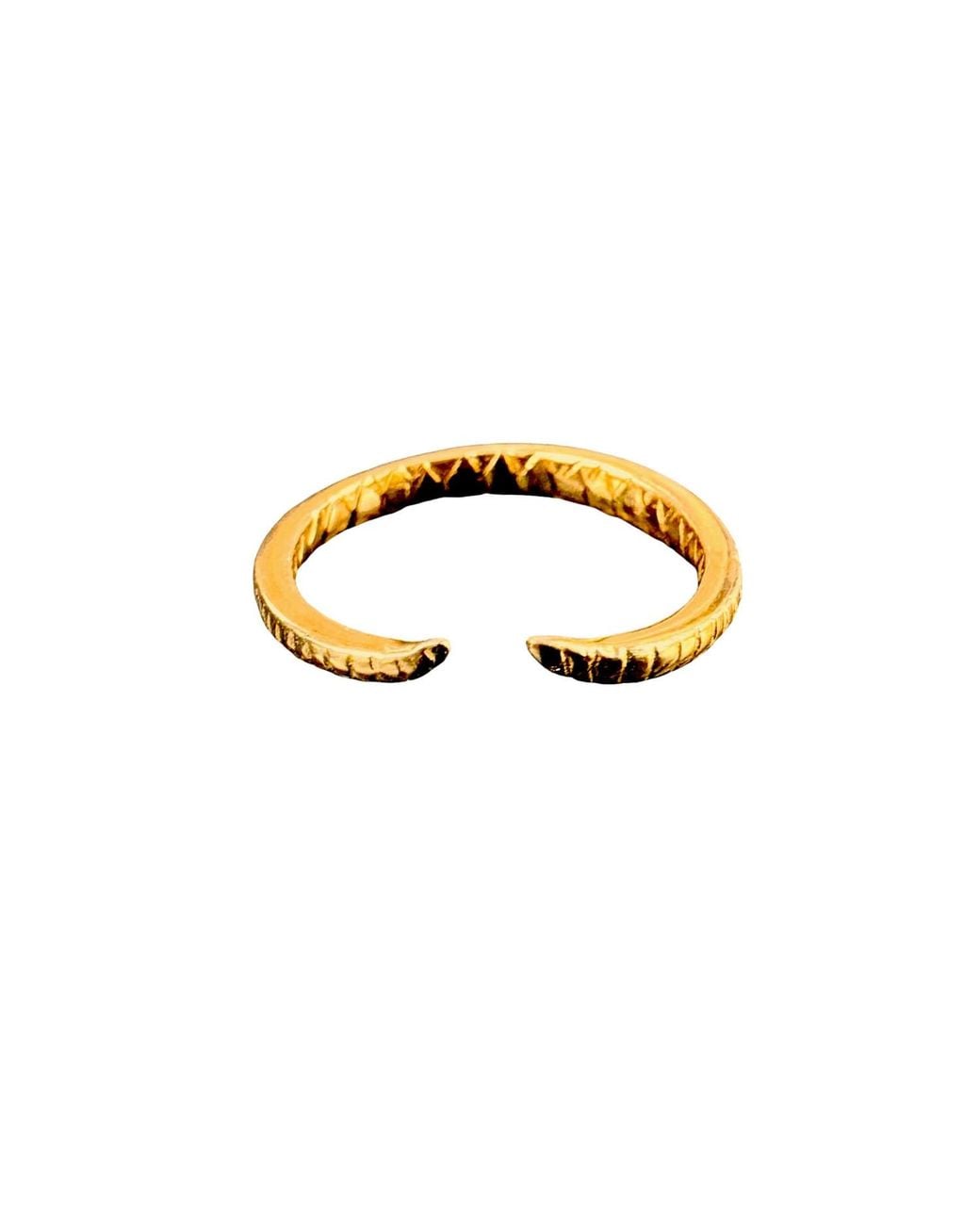 Aki Roc Jewelry Metallic Edge Ring