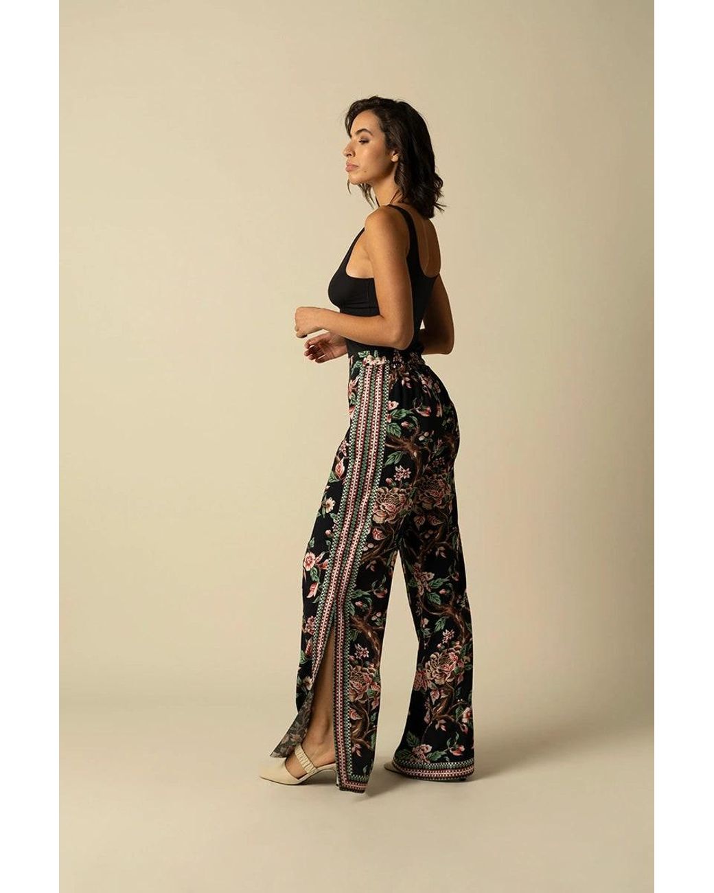 Raishma Black Hallie Trousers