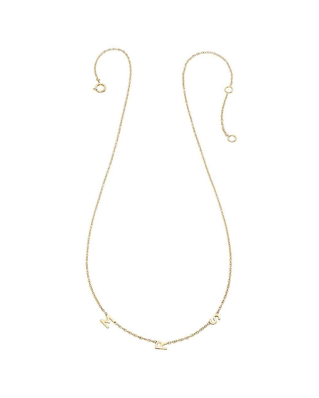 Heather Hawkins Jewelry Metallic Mrs Spaced Out Fine Jewelry Fourteen Karat Necklace